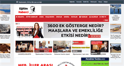 Desktop Screenshot of egitimhaberci.com